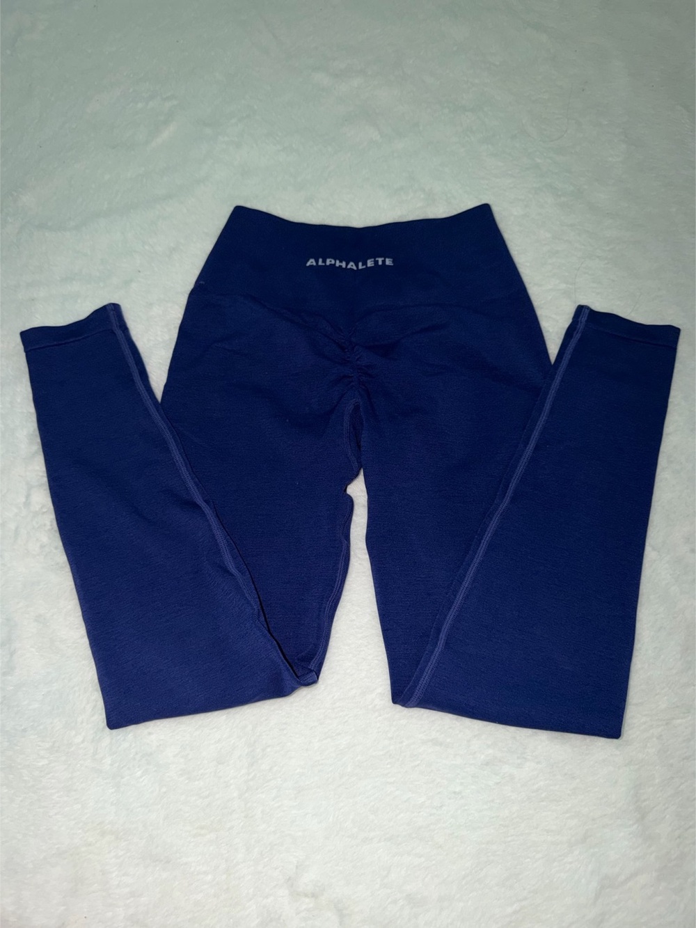 AlphaLete Amplify Leggings Blue Small